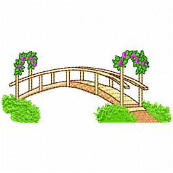 Bridges Embroidery Design 11 Bridges Embroidery Design 11